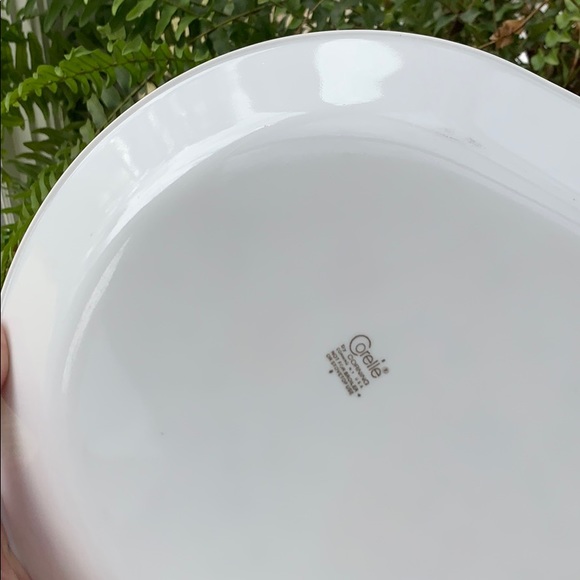 Vintage 70s Corelle Spring Meadow Serving Platter, Floral Oval Platter - Picture 6 of 7